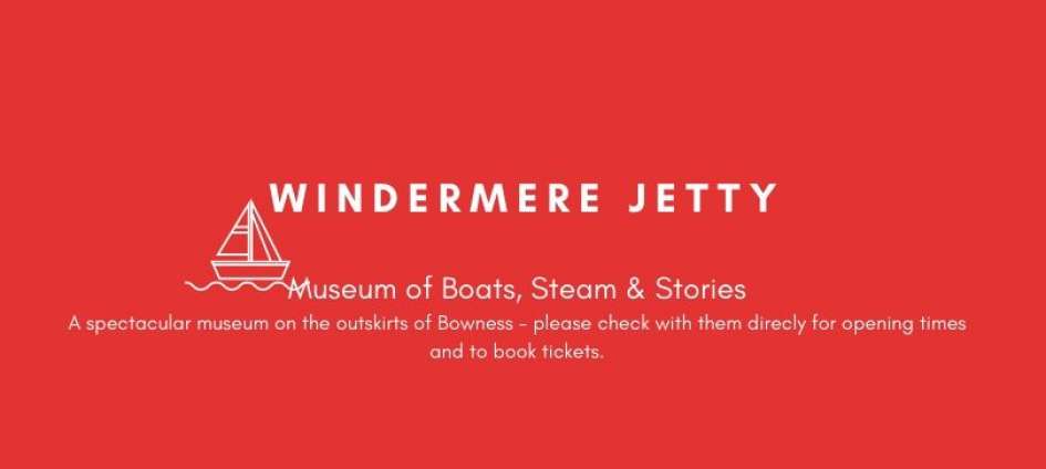 Windermere Jetty website header