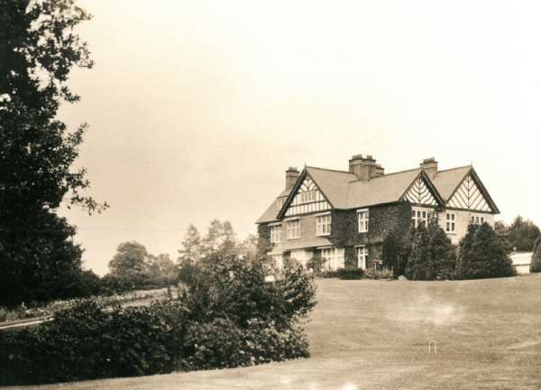 Garden house and croquet 1911