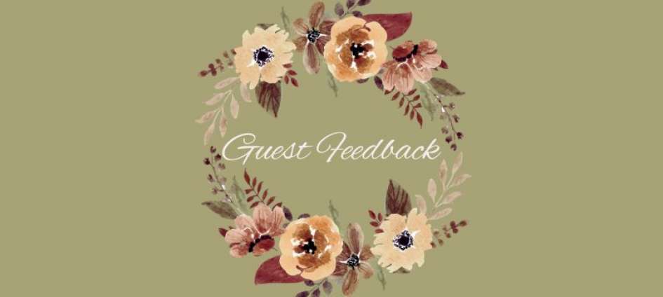 Guest feedback