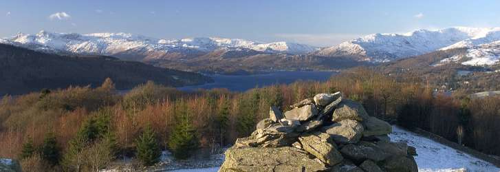 Snow on the hills